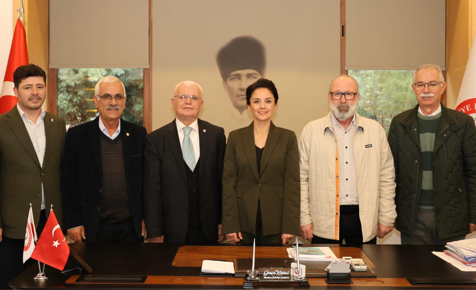 FEDERASYONUMUZ YÖNETİCİLERİ MENTEŞE BELEDİYE BAŞKANI GONCA KÖKSAL'I ZİYARET ETTİ