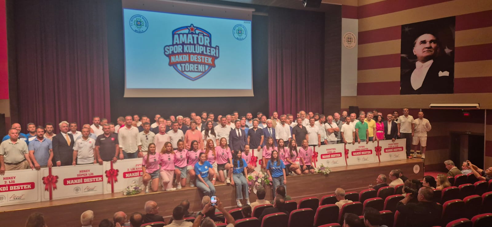 MUĞLA BÜYÜKŞEHİR BELEDİYESİ’NDEN AMATÖR SPOR KULÜPLERİNE 25,4 MİLYON TL NAKDİ DESTEK