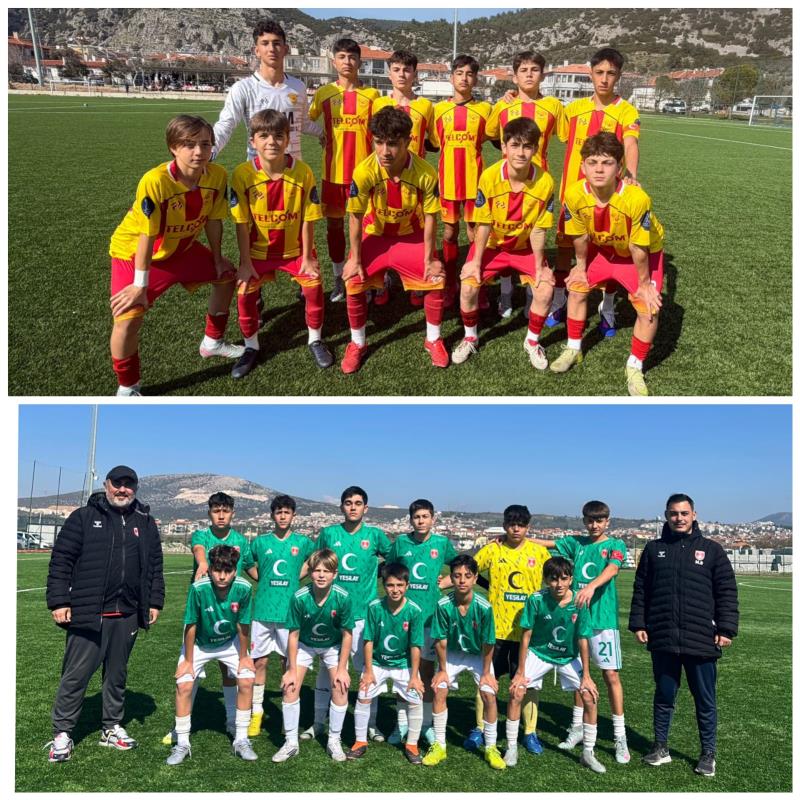 BODRUM 1925 SPOR İLE MARMARİS 1923 SPOR  U-14 TÜRKİYE ŞAMPİYONASI 1. KADEME İÇİN DENİZLİ'DE